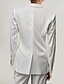 billige Mammas buksedresser-Buksedress 3 Deler Sett Mor til bruden Tuxedo Bryllupsgjest Elegant Blazer Revers Ankellengde Reddot Lang Erme med Lommer