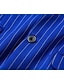 billige Herre Klassiske Blazere-Herre Blazer Virksomhet Cocktailfest Bryllupsfest Mote Fritid Vår &amp; Vinter Polyester Stribe Lomme Knapper Bekvem Enkeltkneppet Blazer Svart Hvit Gul Blå