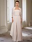 cheap Mom&#039;s Jumpsuits-Jumpsuits Mother of the Bride  Wedding Guest Elegant Sweetheart Floor Length Chiffon Long Sleeve Wrap Included Jacket es with Sash / Ribbon Pleats