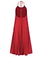 economico Abiti da vacanza-Per donna Vestito maxi Abito casual Vestito svasato Abito sottoveste Essenziale Informale Da mare Informale Giornaliero Standard Liscio Senza maniche Con bretelline Nero Rosso Fucsia Arancione Estate