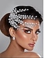 preiswerte Hochzeit ACC-Haarschmuck für Bräute aus Kristall-Strass – elegantes Kopfstück mit Blumen- und Blätterdesign für Damen – perfekt für Hochzeiten, Partys und besondere Anlässe