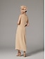 preiswerte Mit Jacke-Zweiteiler Eng anliegend Brautmutterkleid kleid hochzeitsgast Elegant Strahlend &amp; Funkelnd V Ausschnitt Knöchellänge Chiffon Pailletten Langarm mit Paillette 2025