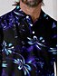 abordables Hauts-Homme T-shirt POLO Bleu Manche Courte Top Tenue de golf Vêtements Tenues Porter des vêtements