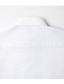 preiswerte Freizeitanzüge-Herren Freizeit Sommer Hemd Heimkehr Standard Passform Langarm Revers Unifarbe Polyester Schwarz Weiß Pink 2025
