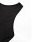 cheap Mini Black Dress-Women&#039;s Mini Dress Black Dress Graduation Dress Casual Dress A Line Dress Basic Casual Vacation Daily Regular Fit Plain Sleeveless Crew Neck Black Summer