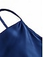 voordelige Damestanktops &amp; hemdjes-Dames Camisole Tank Top Effen Kleur Elegante Stijlvolle Mouwloze Schouder Reguliere Tops Dagelijkse Rugloos Marineblauw Groen Zomer