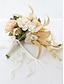 abordables Fleurs de mariage-Fleurs de poignet de mariage bouquets de mariage  événement  fête PVC (chlorure de polyvinyle) style floral