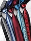 abordables Cravates &amp; Noeuds Papillons Homme-Homme Cravates Mode Grande occasion Classique Bloc de couleur Fête de Mariage Usage quotidien