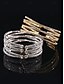 preiswerte Damenarmband-mehrlagiges Strass-Armband für Damen – eleganter Silberschmuck mit funkelnden Strasssteinen für Hochzeiten, Partys und besondere Anlässe