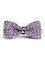 billige Slips og sløyfe for menn-rhinestone sløyfe for menn – elegant formell tilbehør med krystalldetaljer, perfekt for bryllup, fester og spesielle anledninger