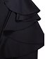 billige Kentucky-kjole-Kentucky Derby Kvinners Midi Kjole Bodycon Kjole Puffermansjett Kjole Elegant Formell Cocktail Formell Fest Bryllupsgjest Regular Fit Grafisk Kortermet V Utringning Svart Hvit Gul Rød Sommer