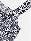 economico Abiti eleganti floreali-Per donna Vestito longuette Abito casual Abito sottoveste Moda Informale Da mare Giornaliero Standard Floreale Senza maniche Con bretelline Nero Blu marino Blu Arancione Estate