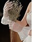 cheap Wedding Gloves-Lace Wrist Length Glove Elegant / Classic Style With Pure Color Wedding / Party Glove