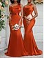 cheap Bridesmaid Dresses-A-Line Bridesmaid Dress One Shoulder Sleeveless Elegant Floor Length Chiffon with Split Front