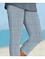 cheap Graphic Leggings-Women's Leggings Capri Pants High Elasticity Fashion Streetwear Full Length High Waist Floral Printing Thermal Warm Breathable Soft  Outdoor Daily Linen Like Dark Gray Combo Summer Spring Regular Fit