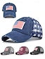 voordelige Accessoires-Verenigde Staten 250e verjaardag Vintage Amerikaanse Vlag Baseball Cap – Unisex Verstelbare Pet met Sterrentekening Mesh Achterkant Casual Buitenstijl voor Zomeractiviteiten