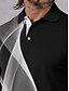 abordables Hauts-Homme T-shirt POLO Noir Manche Courte Top Tenue de golf Vêtements Tenues Porter des vêtements