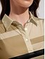 preiswerte Passender Polo-Damen poloshirt Khaki Kurzarm Shirt Damen-Golfkleidung, Kleidung, Outfits, Kleidung