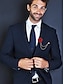 preiswerte Krawatten &amp;amp; Fliegen für Herren-Anstecknadel mit roter Rose und goldener Kette – elegantes Herren-Accessoire für Anzüge und Smokings – perfekt für Hochzeiten, formelle Veranstaltungen und besondere Anlässe