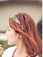 abordables Accessoires pour cheveux pour femmes-Bandeau tressé bohème pour femme - accessoire de cheveux élastique fait main pour festival, style hippie coloré, parfait pour les événements musicaux et les tenues décontractées