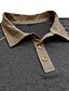 abordables Polo classique pour homme-Homme Polo Polo d&#039;affaires Entreprise Casual Revers Classique Manche Courte Bloc de couleur Boutons Eté Printemps &amp; Automne Bleu Clair Rouge rétro Noir bleu marine Vert Kaki Polo