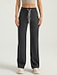 abordables Leggings et collants de yoga-Pantalon de yoga fusées éclairantes Femmes Contrôle du ventre Lifting des fesses Avec Poches Cordon de serrage Yoga Entraînement en salle Pilates Collants Taille haute Spandex Automne Des sports