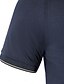 preiswerte Klassisches Poloshirt für Herren-Herren Polo Strick-Polopullover Geschäft Lässig Revers Kurzarm Formell Farbblock Knöpfe Sommer Marineblau Braun Armeegrün Dunkelgray Polo