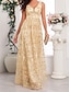 preiswerte Semi-formal / Cocktail-A-Linien Quinceanera Kleider Elegantes Kleid Hochzeit Hochzeitsgast Bodenlang Ärmellos V-Ausschnitt Tüll Rückenlos mit Falten