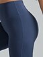 cheap Yoga Leggings &amp; Tights-Women&#039;s Yoga Pants Yoga Leggings Tummy Control Butt Lift High Waist Yoga Gym Workout Pilates Tights Black Royal Blue Dark Gray Spandex Fall Sports Activewear Stretchy Slim