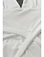 abordables Robes de Diplôme-Femmes Mini Robe Robe Blanche Robe de remise des diplômes Mode Extérieur Anniversaire Remise des Diplômes Coupe régulière Uni Sans manches Col Halter Noir Blanche Rouge Été