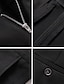 abordables Delgado-Hombre pantalones de traje Pantalones Pantalones de traje Bolsillo Plano Transpirable Dispersor de humedad Longitud total Exterior Negocio Diario Moda Ropa de calle Negro Azul Marino Microelástico