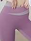 abordables Leggings et collants de yoga-Pantalon de yoga Leggings de yoga Femmes Yoga Entraînement en salle Pilates Collants Taille haute Spandex Des sports Tenues de Sport Élastique Mince Brun claire Noir