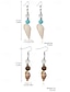 abordables Pendiente de mujer-&quot;Aretes colgantes con forma de cola de sirena: aretes colgantes inspirados en el océano con detalles de perlas, joyas elegantes y livianas para mujeres, perfectas para atuendos de playa, verano y vacaciones&quot;