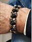 preiswerte Herrenschmuck-Punk-Totenkopf-Armband für Männer – handgewebtes Paracord-Armband zum Überleben, Gothic-Biker-Armband aus Metall, Schmuck im Rock-Stil für Partys und Konzerte