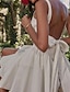 preiswerte Abschlusskleider-Damen Minikleid Weißes Kleid Abschlusskleid Unterkleid Mode Modern Outdoor Urlaub Abschlussfeier Normale Passform Einfach Ärmellos Spaghettiträger Schwarz Weiß Rosa Sommer
