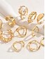 voordelige Dames ringen-gouden statement ringenset voor vrouwen – trendy vintage dikke stapelbare vinger ringen, mode sieraden voor feesten, bruiloften en dagelijks gebruik