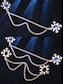 cheap Men&#039;s Ties &amp; Bow Ties-Vintage Blue Gem Collar Chain Brooch – Elegant Double Chain Lapel Pin for Men &amp; Women, Gothic Victorian Style Shirt &amp; Suit Accessory, Formal Wedding &amp; Party Jewelry