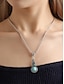 billige Øredobber for kvinner-vintage turkis smykkesett for kvinner – bohemsk sølvkjede, øredobber og armbånd, western cowgirl statement-tilbehør til fester og festivaler