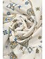 ieftine Fuste grafice-Pentru femei Fustă Modă Boho Maxi Talie Medie Fuste Floral Imprimeu Micro-elastic Stradă Ieșire Roșu-aprins Vară Poliester