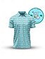 abordables Hauts-Homme T-shirt POLO Bleu Manche Courte Top Tenue de golf Vêtements Tenues Porter des vêtements
