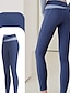 abordables Leggings et collants de yoga-Pantalon de yoga Leggings de yoga Femmes Yoga Entraînement en salle Pilates Collants Taille haute Spandex Des sports Tenues de Sport Élastique Mince Brun claire Noir