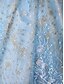 ieftine Rochii de Banchet-Rochie de Bal A-Line pentru Quinceanera Rochie Elegantă Nuntă Invitat Nuntă Lungime până la Podea Fără Mâneci Off Shoulder Dantelă Spate Decupat cu Plisuri Paiete