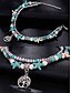 abordables Pulsera de mujer-Tobillera con dije de estrella de mar y tortuga estilo bohemio: pulsera de tobillo con capas de cuentas hecha a mano, joyería de surfista de playa para mujeres y niñas, accesorio para pies para las vacaciones de verano
