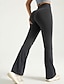 cheap Yoga Leggings &amp; Tights-Women&#039;s Yoga Pants Yoga Leggings Tummy Control Butt Lift High Waist Yoga Gym Workout Pilates Tights Black Royal Blue Dark Gray Spandex Fall Sports Activewear Stretchy Slim