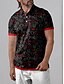 preiswerte Oberteile-Herren poloshirt Schwarz Kurzarm Shirt Golfkleidung, Kleidung, Outfits, Kleidung