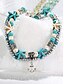 abordables Pulsera de mujer-Tobillera con dije de estrella de mar y tortuga estilo bohemio: pulsera de tobillo con capas de cuentas hecha a mano, joyería de surfista de playa para mujeres y niñas, accesorio para pies para las vacaciones de verano