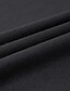 abordables Polo élite pour-Homme Polo Travail Rue Classique Manche Courte Vacances Mode Couleur Unie Rayé Boutons Rayure-garniture Été Printemps Noir Blanche Gris clair Polo