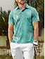 preiswerte Oberteile-Herren poloshirt Grün Kurzarm Shirt Golfkleidung, Kleidung, Outfits, Kleidung