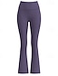 cheap Yoga Leggings &amp; Tights-Women&#039;s Yoga Pants Yoga Leggings Tummy Control Butt Lift High Waist Yoga Gym Workout Pilates Tights Black Royal Blue Dark Gray Spandex Fall Sports Activewear Stretchy Slim