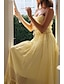 preiswerte Weiße Freizeitkleider-Damen Midikleid Weißes Kleid Unterkleid Mode Abschlussfeier Date Ausgehen Normale Passform Einfach Ärmellos Spaghettiträger Weiß Gelb Sommer